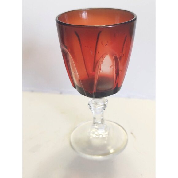 Gorgeous Vintage Luminarc France Shot Glasses Set of Four  2 oz. - Picture 8 of 12